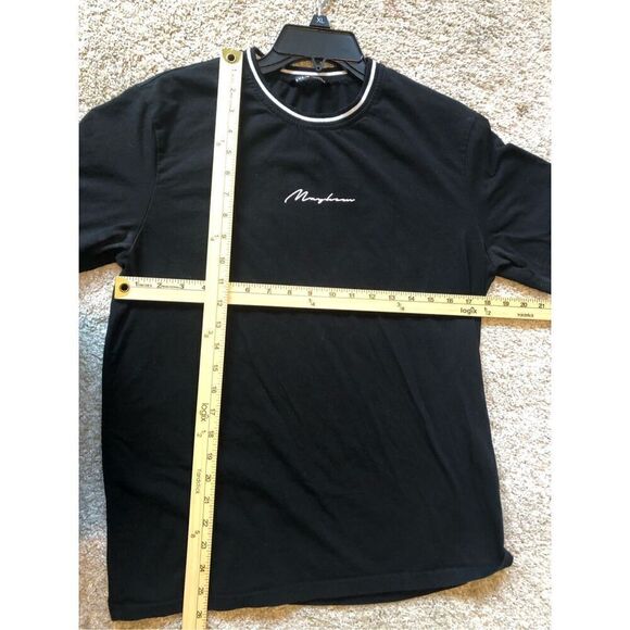 🌼5for$25🌼Shein Women’s Black “Mayhem” Crew Neck Short Sleeve T-Shirt Size M - Picture 7 of 7